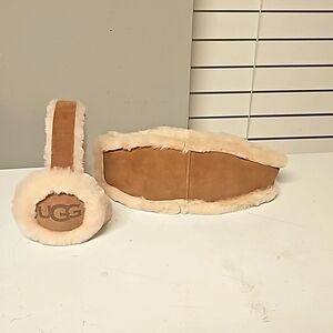 Ugg reversible headband and ear muffset